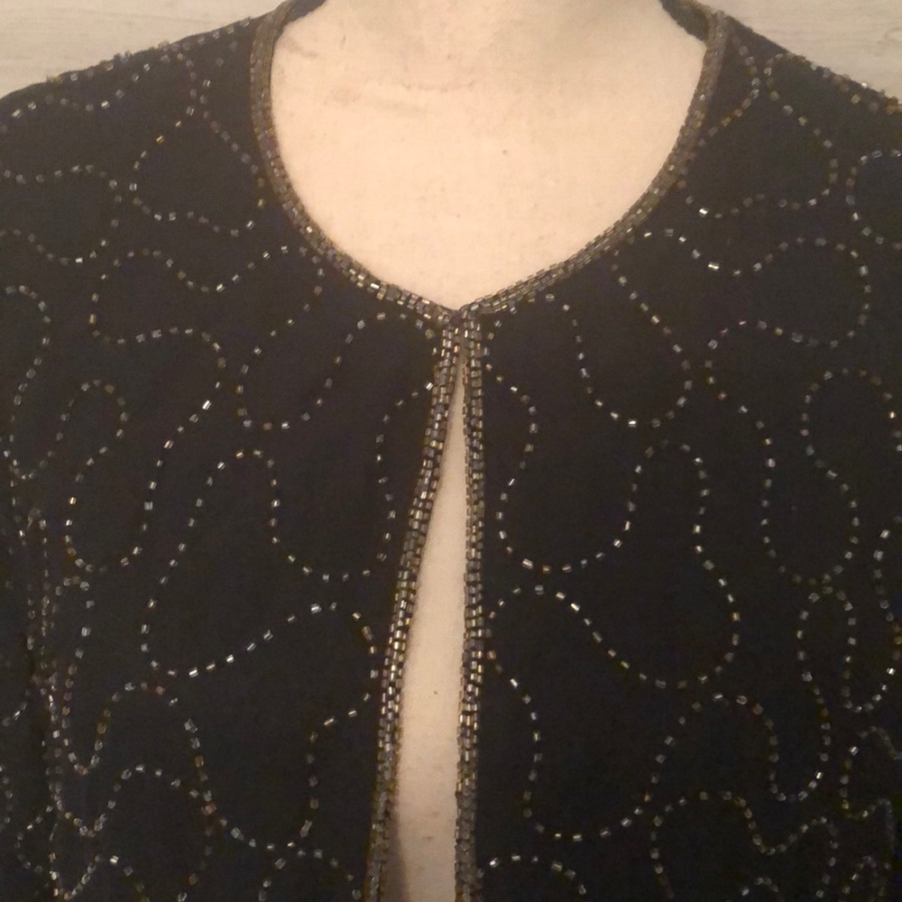 Beaded Evening Jacket - image 3